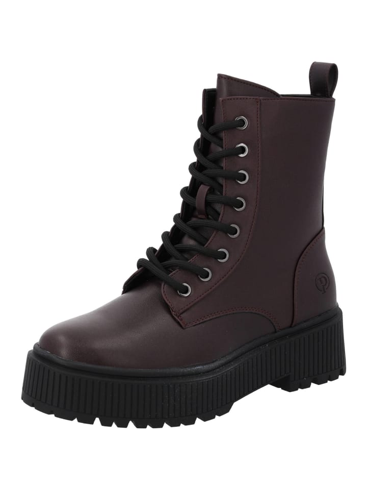 palado Schnürstiefel in bordeaux günstig kaufen