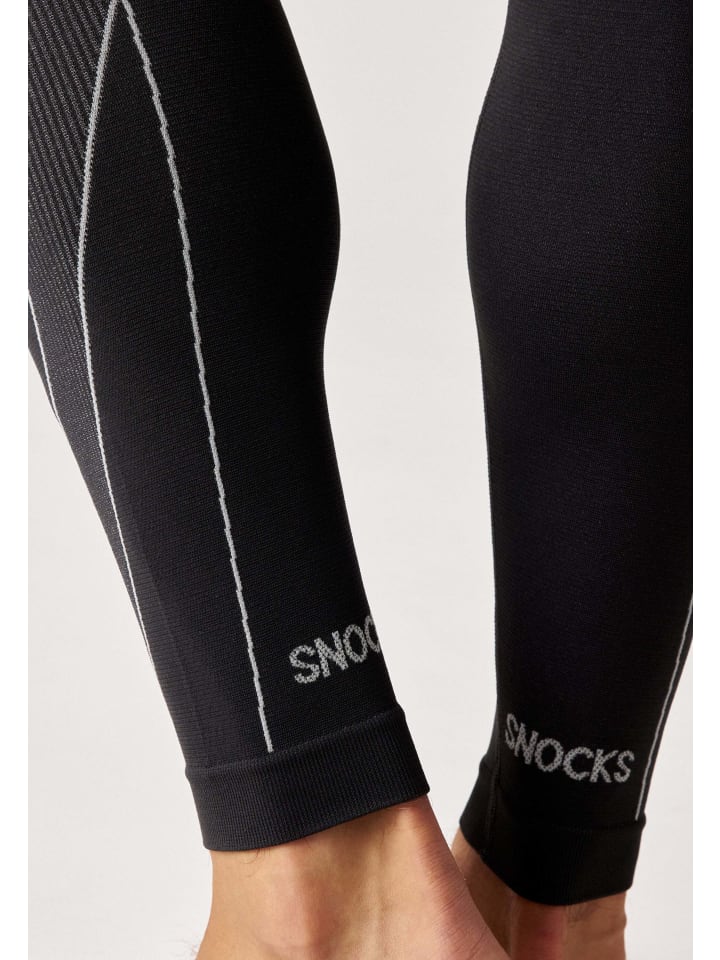 SNOCKS Thermohose 1 Stück in Schwarz günstig kaufen