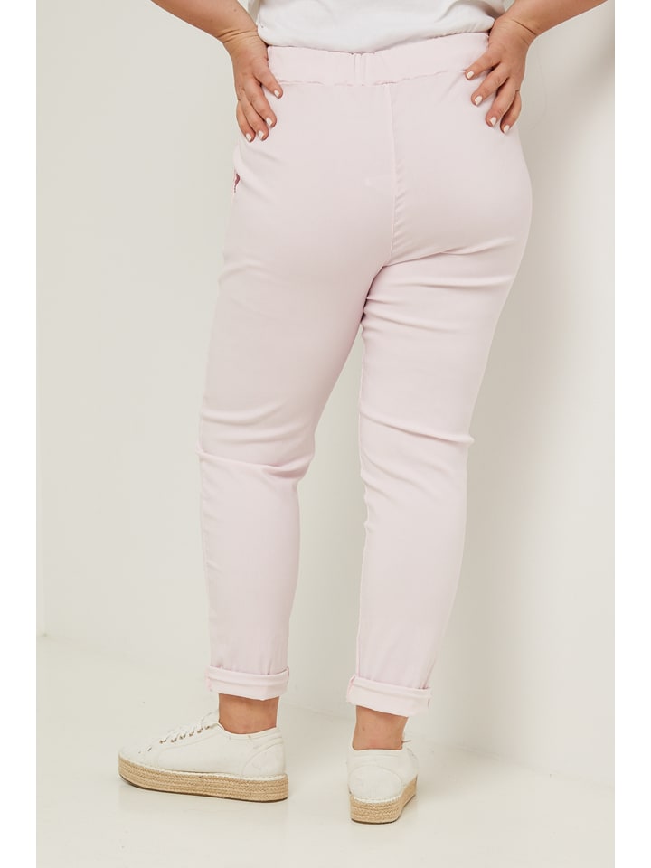 Curvy Lady Hose in Rosa günstig kaufen