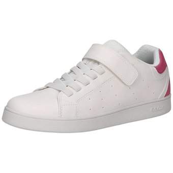 Geox J Eclyper Girl Sneaker in weiß