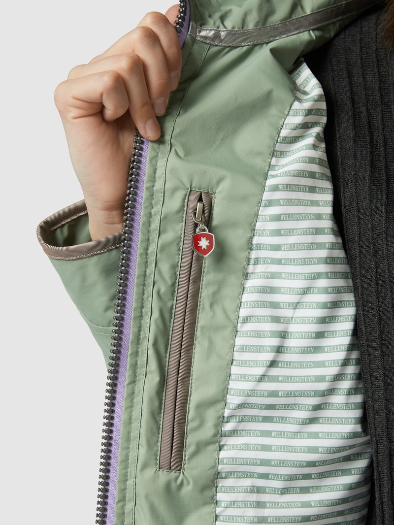 Funktionsjacke mit Kapuze Modell 'Westside' in grün