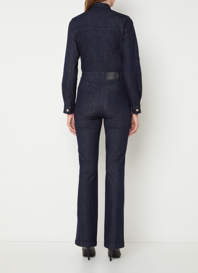 Fifth House Donda flared fit jumpsuit with bow detail