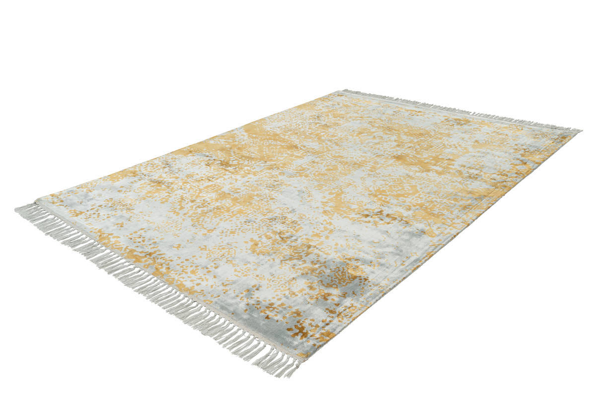 Padiro Teppich Grau / Gold 160cm x 230cm