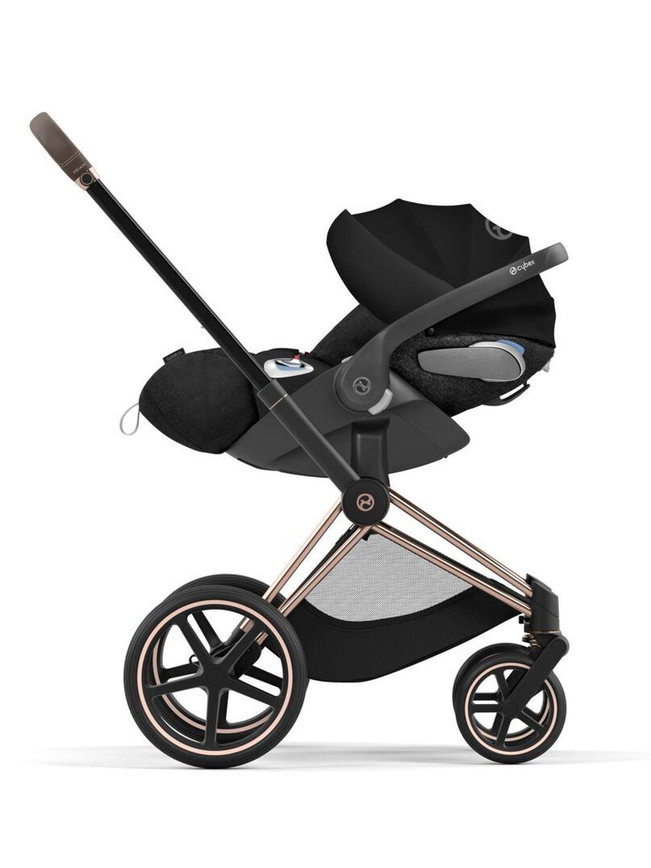 Poussette personnalisable Priam Nouvelle Génération CYBEX Platinum rose doré (rosegold)