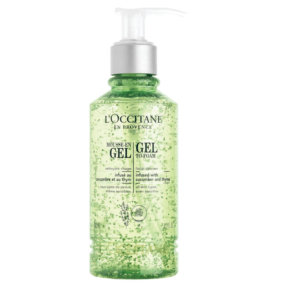 L'OCCITANE schäumendes Gesichtsreinigungsgel 200 ml