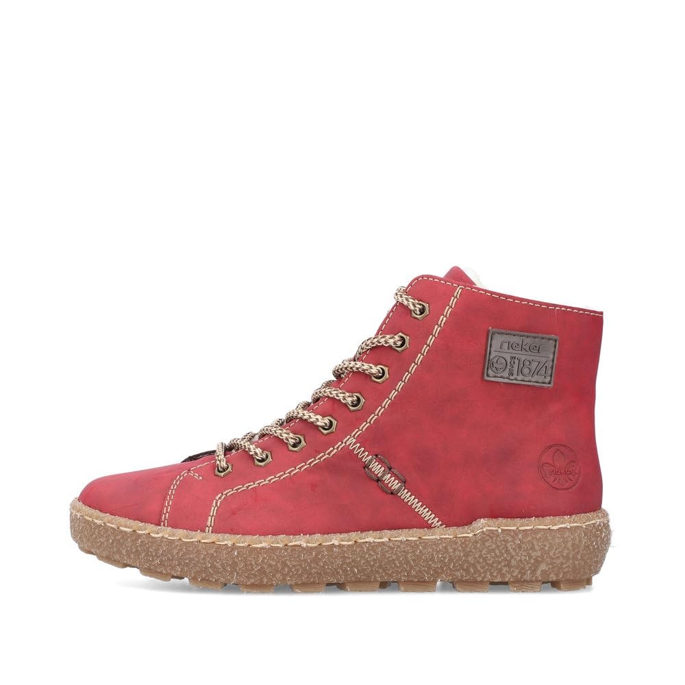 RIEKER Klassische Sandalen rot