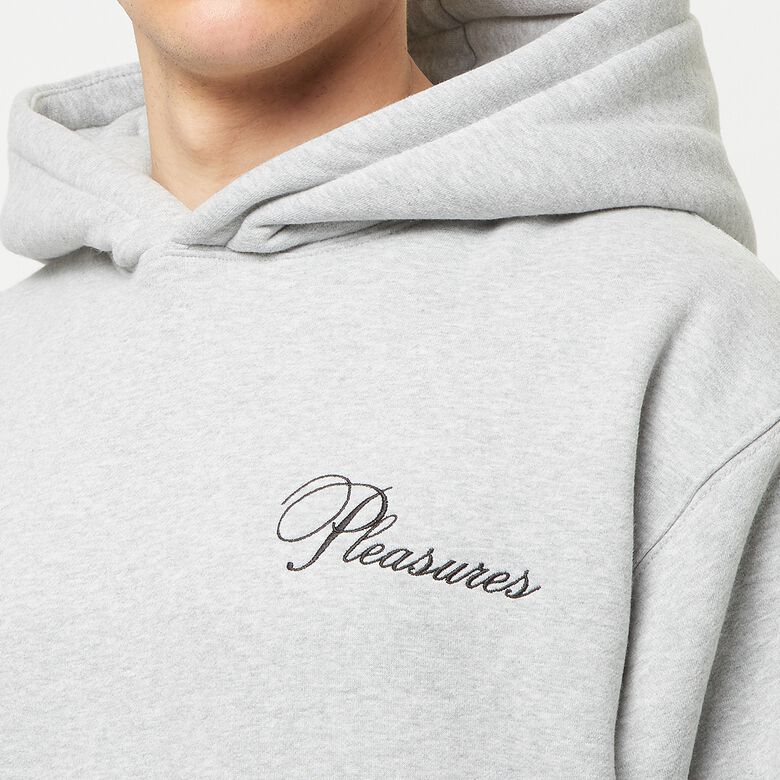 Pleasures Cafe Hoodie grey