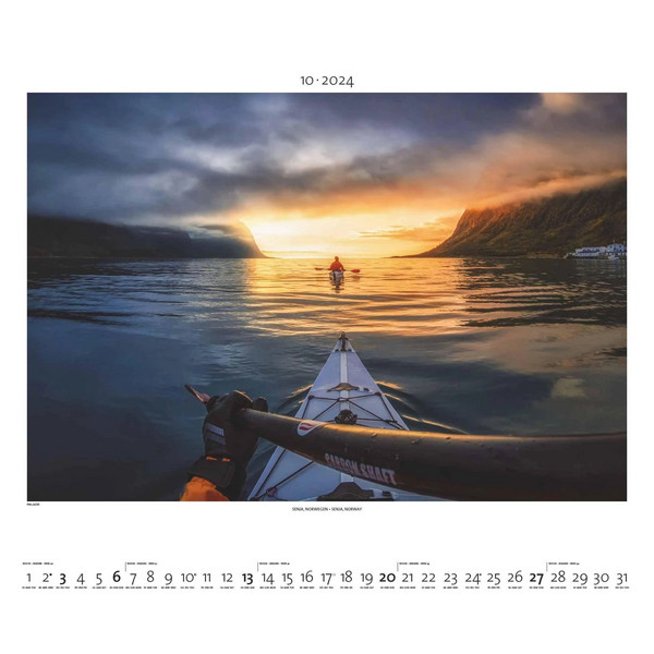 OUTDOOR 2024 - FOTO-KALENDER - POSTER-KALENDER - Kalender