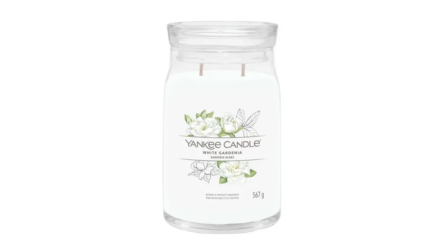 Yankee Candle Duftkerze Signature Large Jar White Gardenia White Gardenia