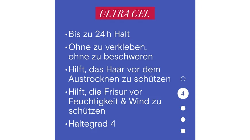 TAFT Styling Gel Ultra 150 ml Haltegrad 4 - starker Halt 150 ml