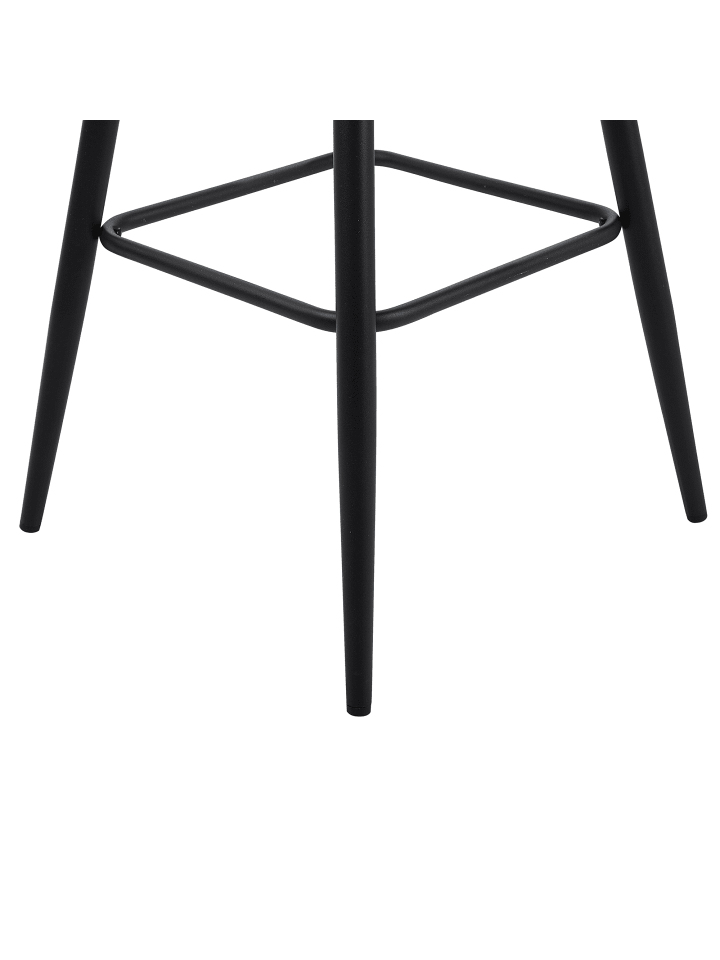 Beliani 2-tlg Barhocker DARIEN in Grau/Schwarz günstig kaufen onesize