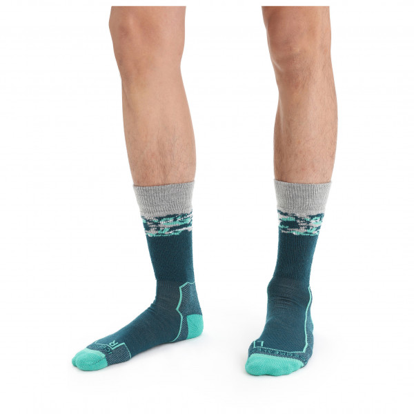 Icebreaker - Hike+ Medium Crew Sedimentary - Wandersocken