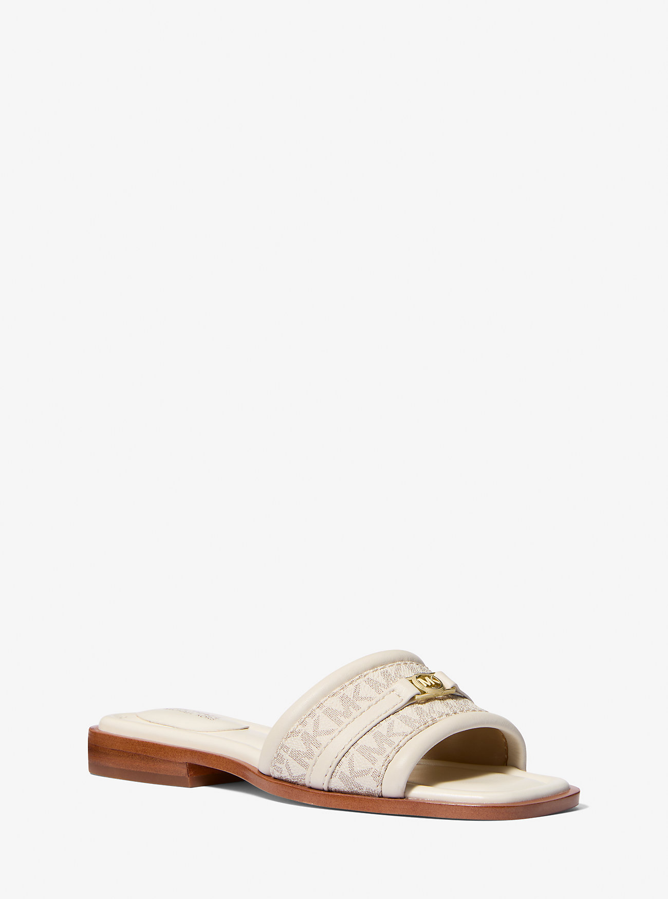 Sandały Mandy Signature Logo Slide - VAN/CREAM