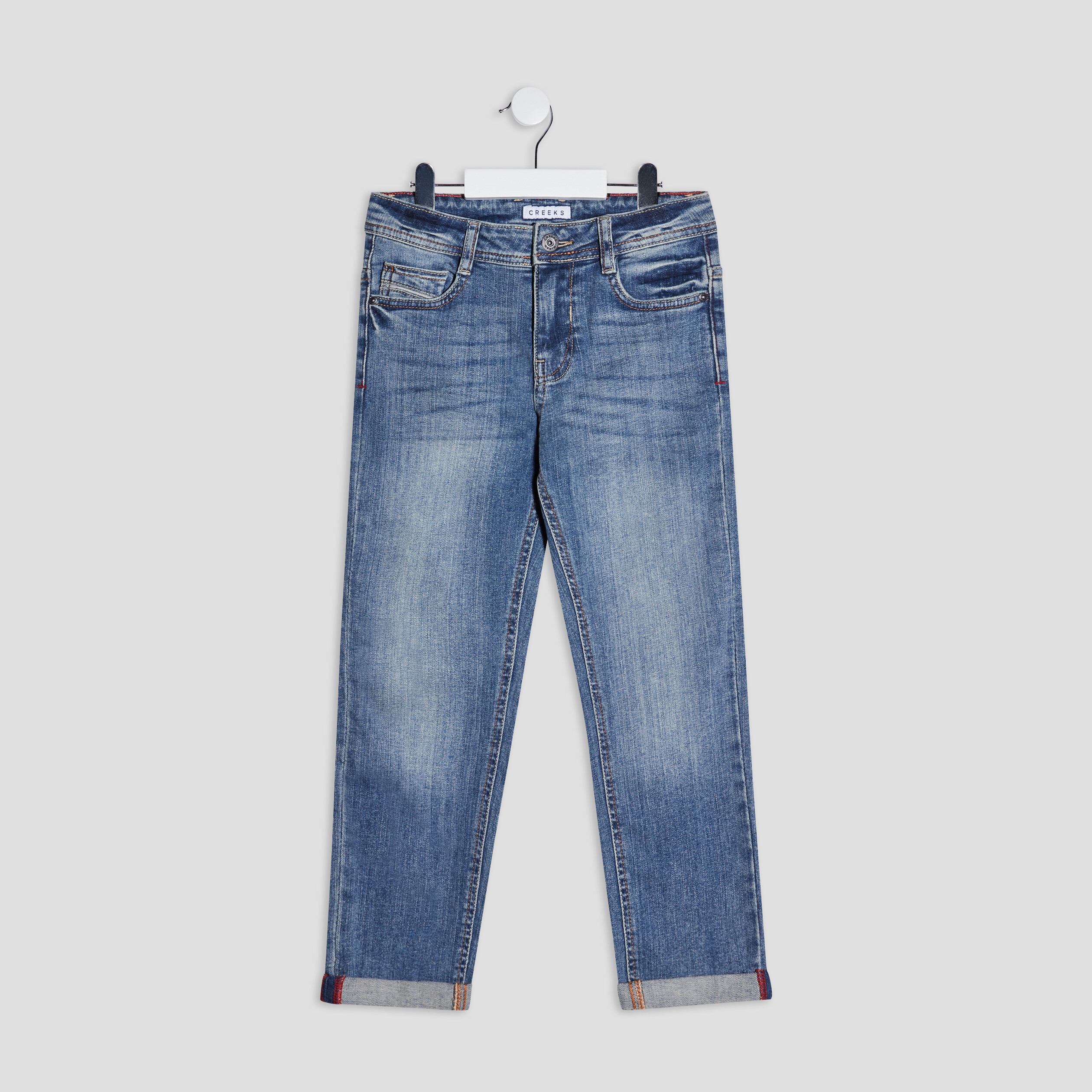 Jeans regular denim stone garçon | La Halle
