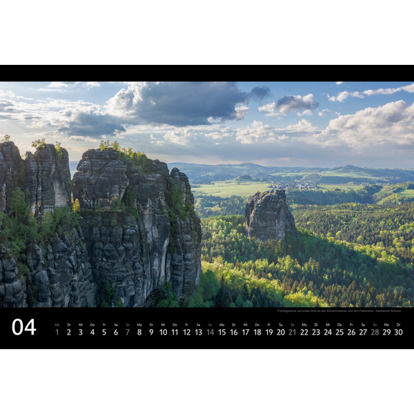 SÄCHSISCHE SCHWEIZ 2024 - Kalender