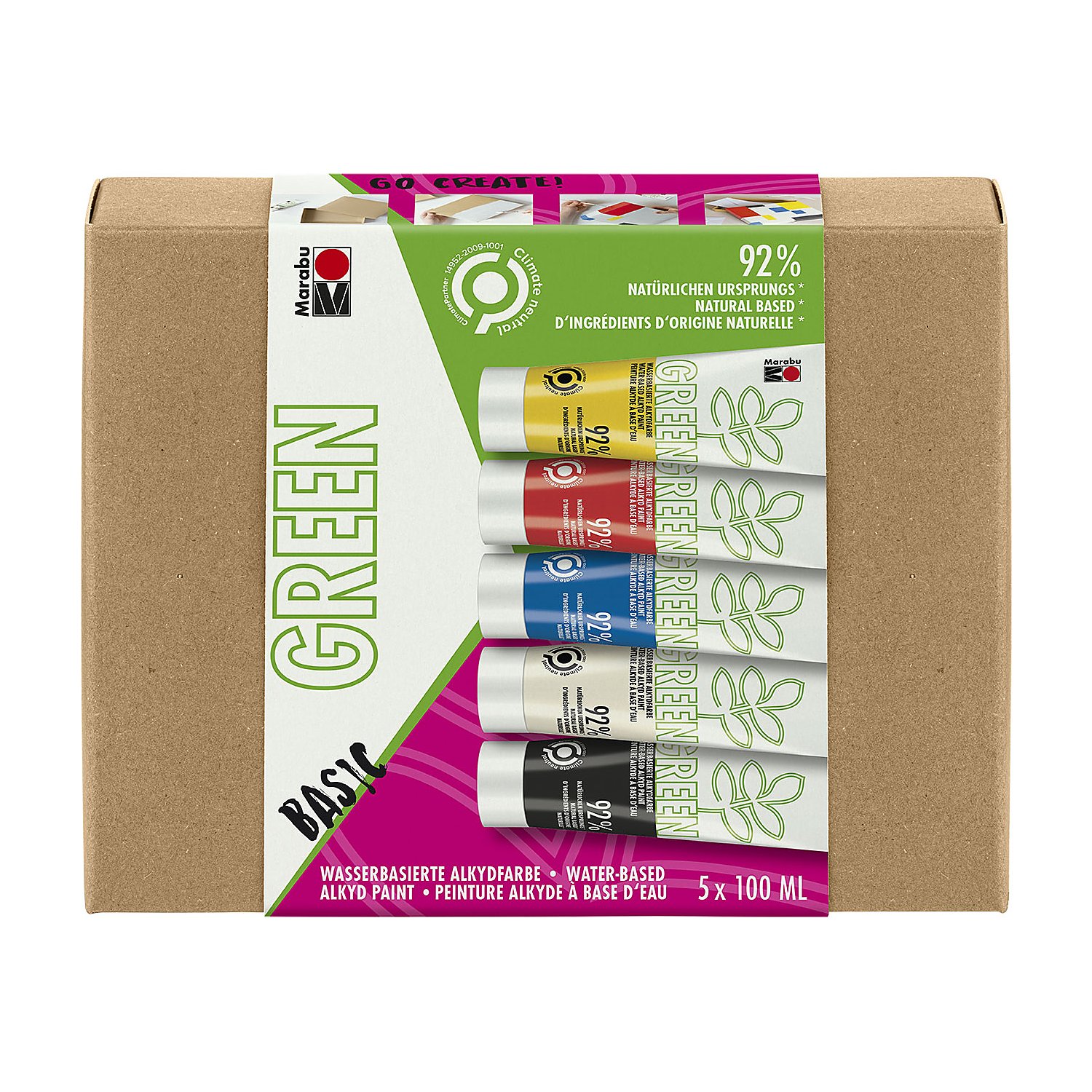 Marabu GREEN Kreativfarben 
