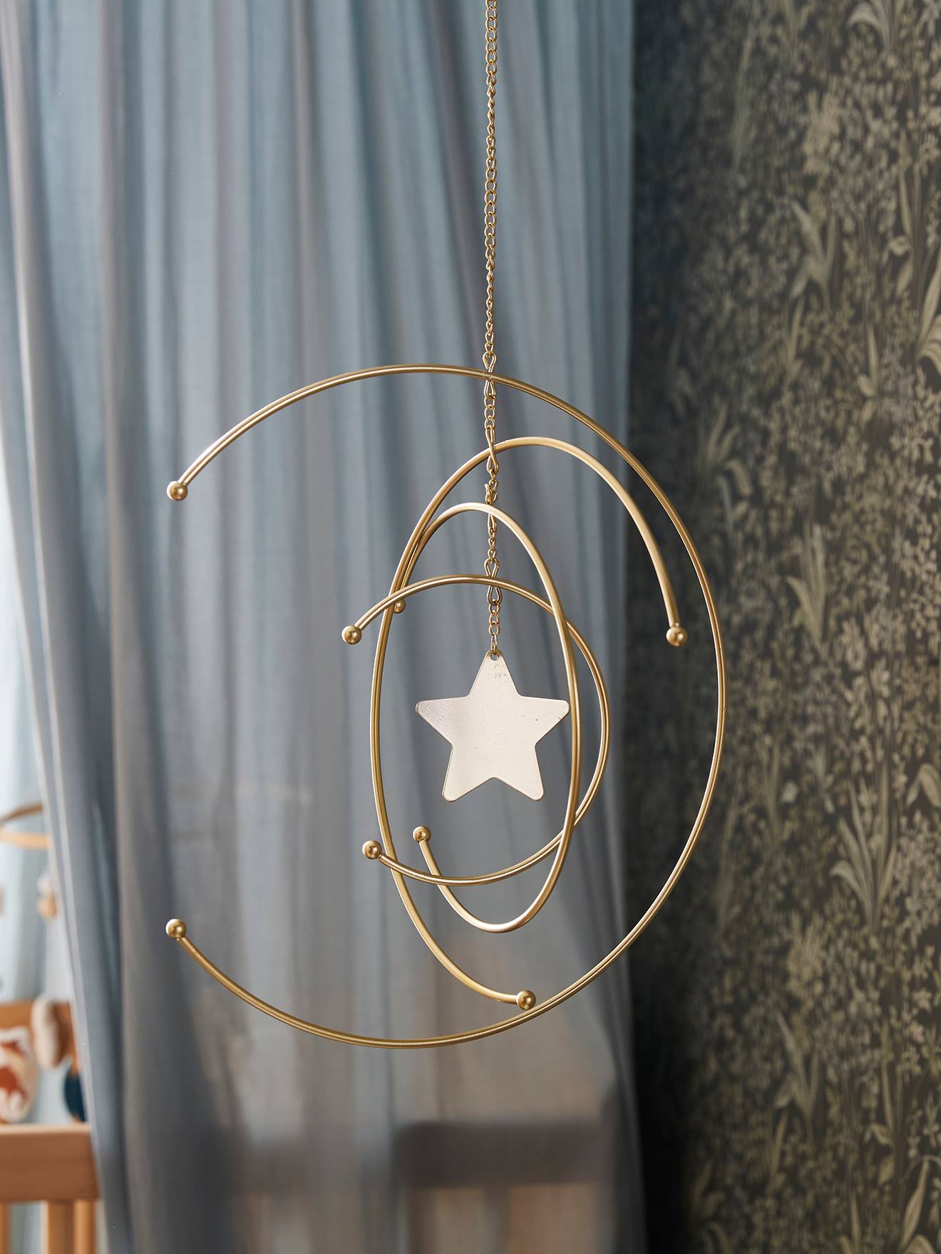 Vertbaudet Kinderzimmer Deko-Stern zum Aufhängen - gold
