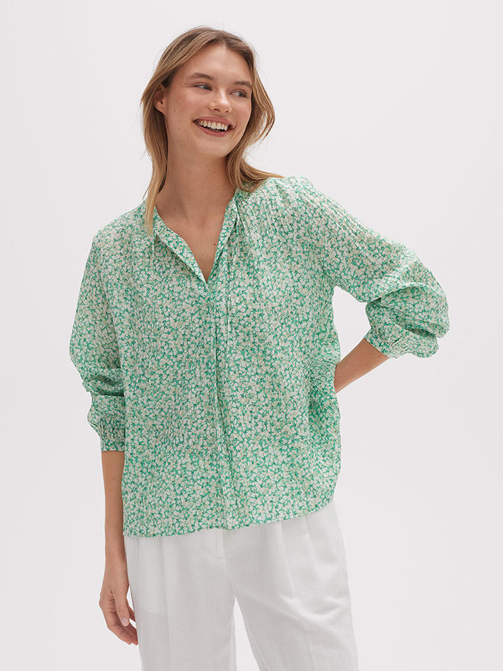 OPUS Bluse in Hellgrün günstig kaufen