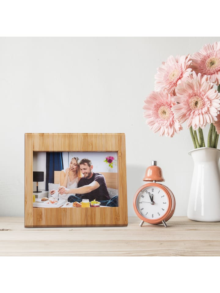 relaxdays Bilderrahmen in Natur - 10 x 15 cm günstig kaufen onesize
