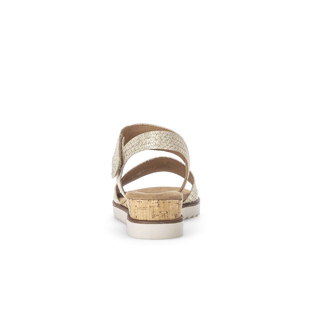 Gabor comfort Keilsandalette beige