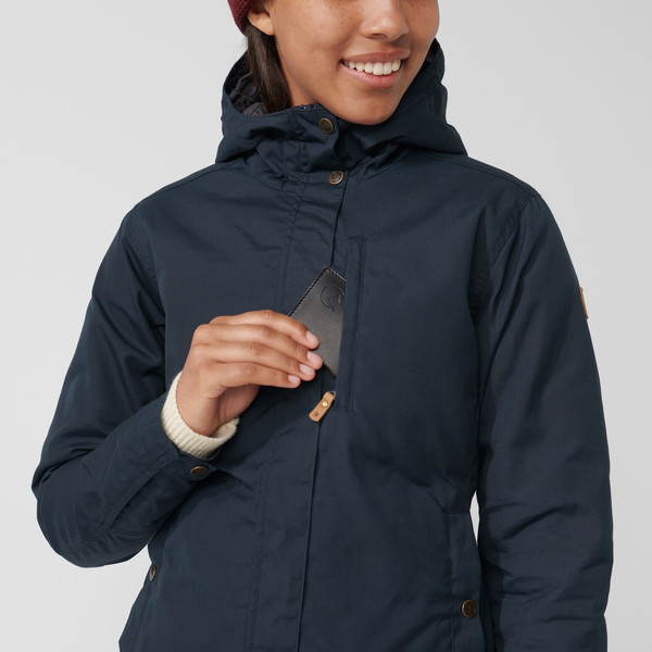 KIRUNA PADDED PARKA W Damen - Übergangsjacke