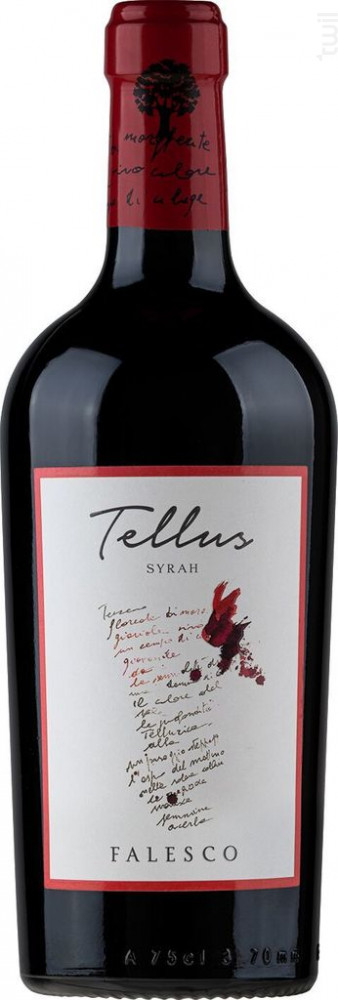 Tellus Syrah Falesco - Famiglia Cotarella Vin Rouge●Lazio IGT 2020 75cl