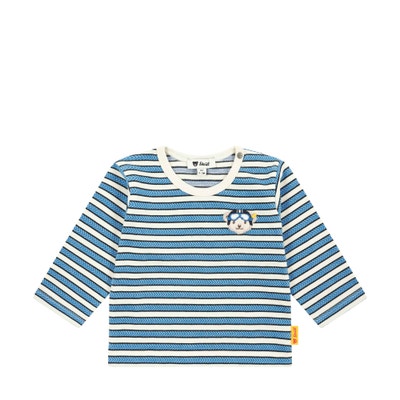 T-Shirt langarm, mittelblau für Jungs