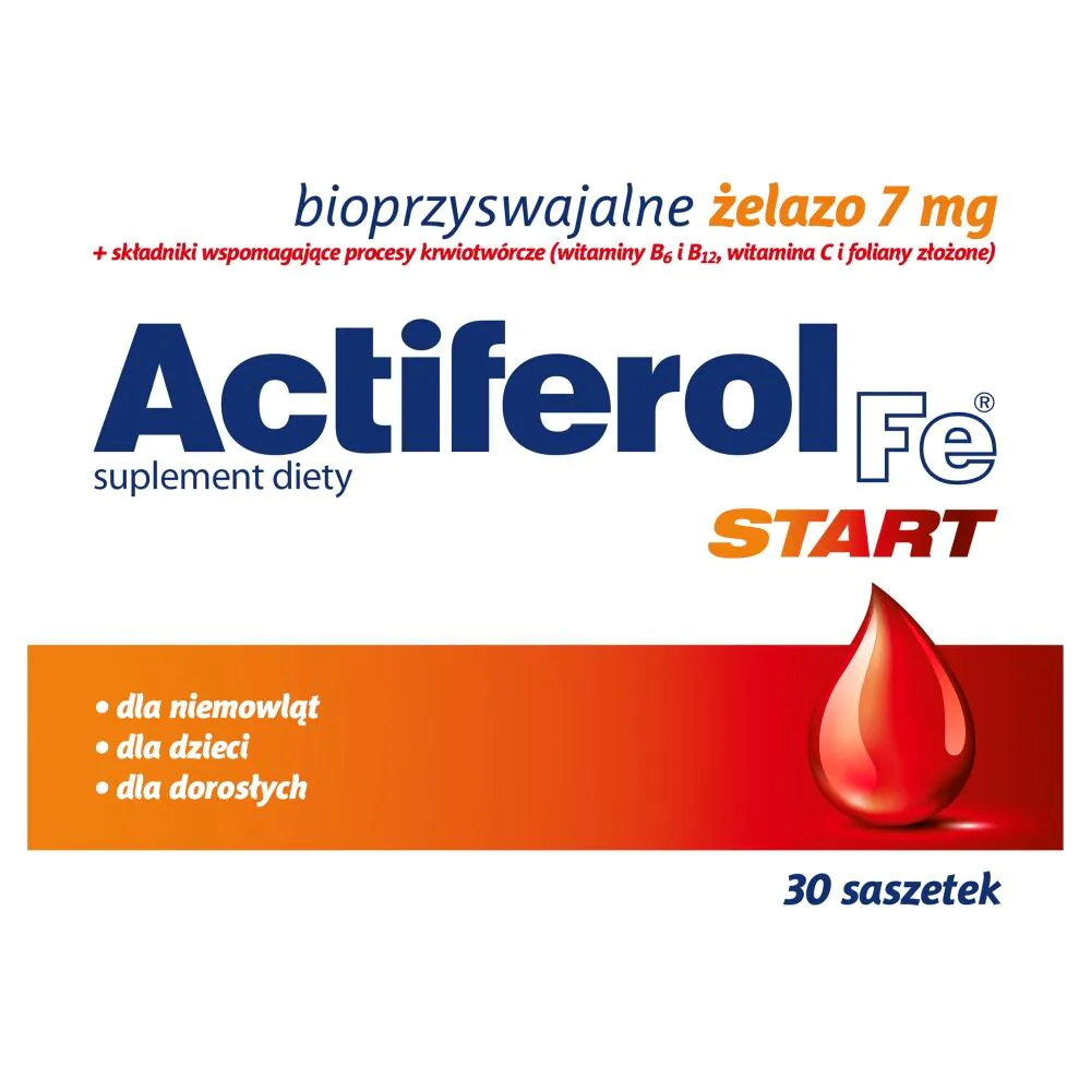 „Actiferol Fe Start“ – biologiškai prieinamas geležis paketėliuose kūdikiams, vaikams ir suaugusiesiems