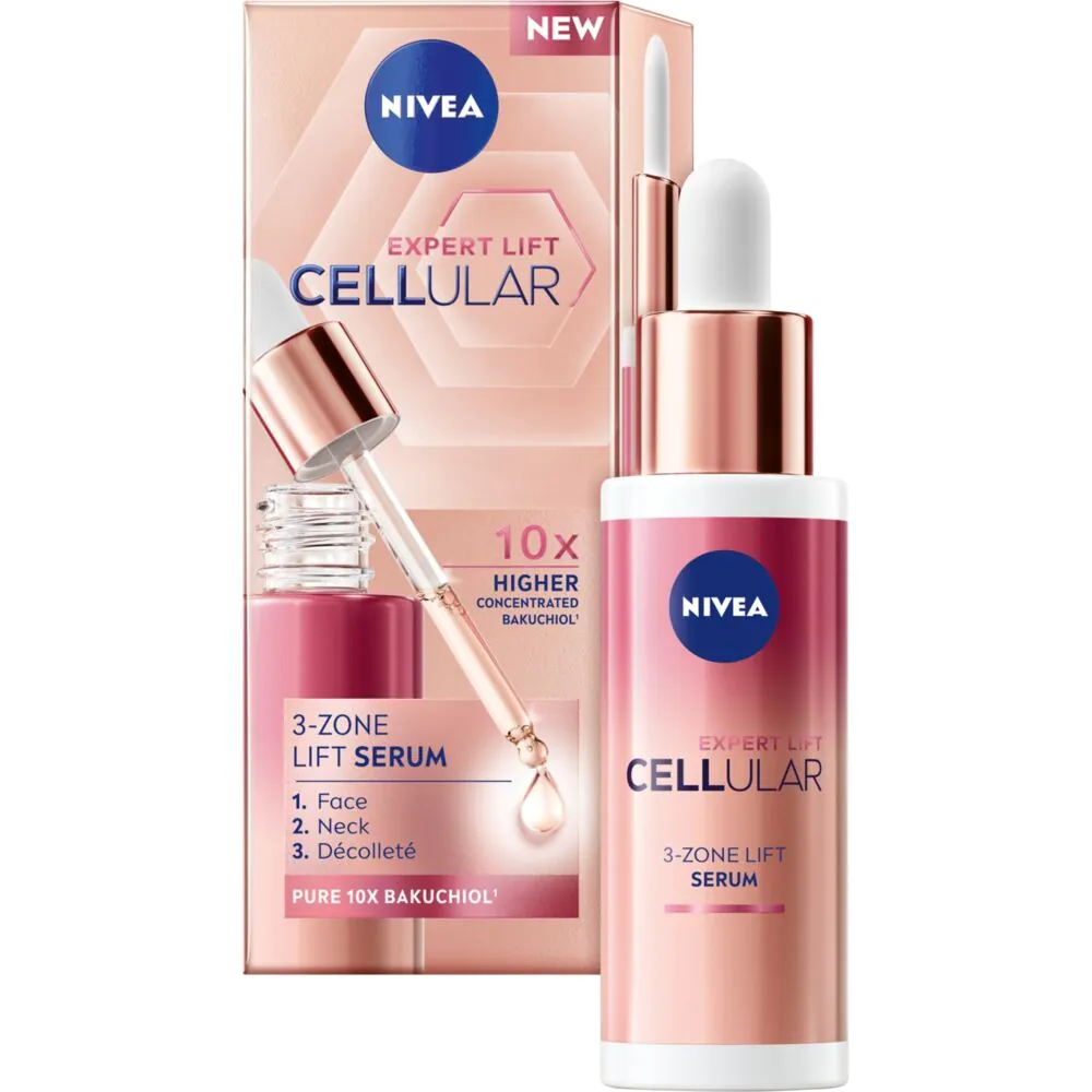 Nivea Cellular Expert 3 zonų patempimo veido serumas 30ml