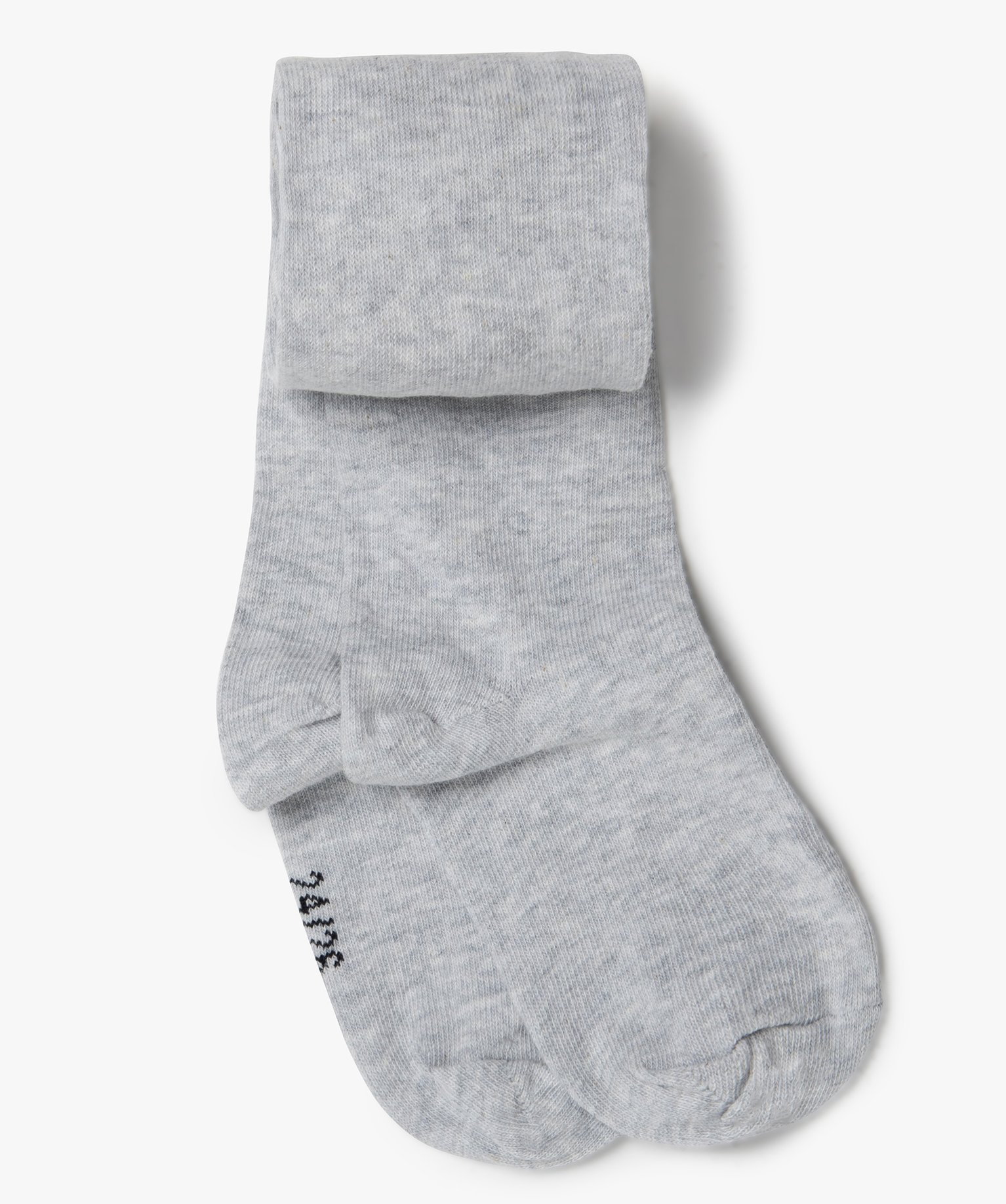 Collant uni bébé fille gris clair | GEMO