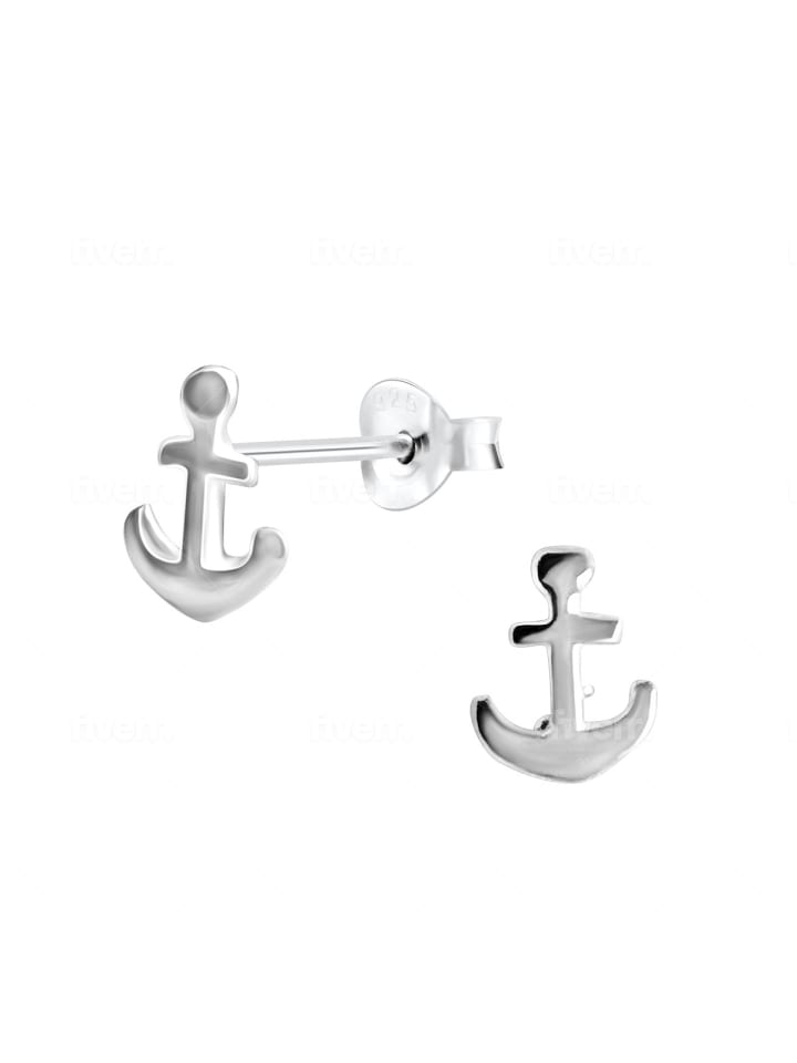 Alexander York Ohrstecker ANKER in 925 Sterling Silber, 2-tlg. günstig kaufen onesize