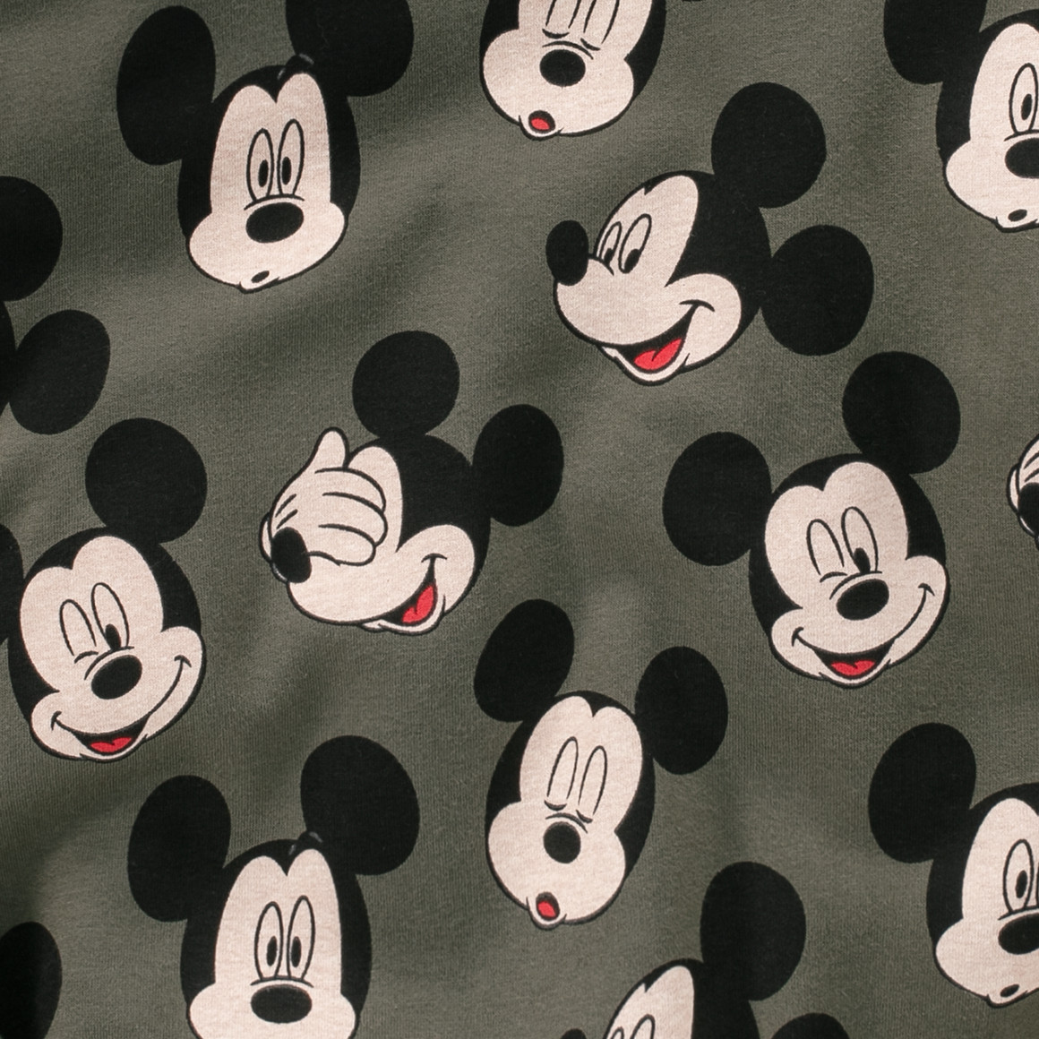Micky Maus Sweatshirt mit Allover-Print