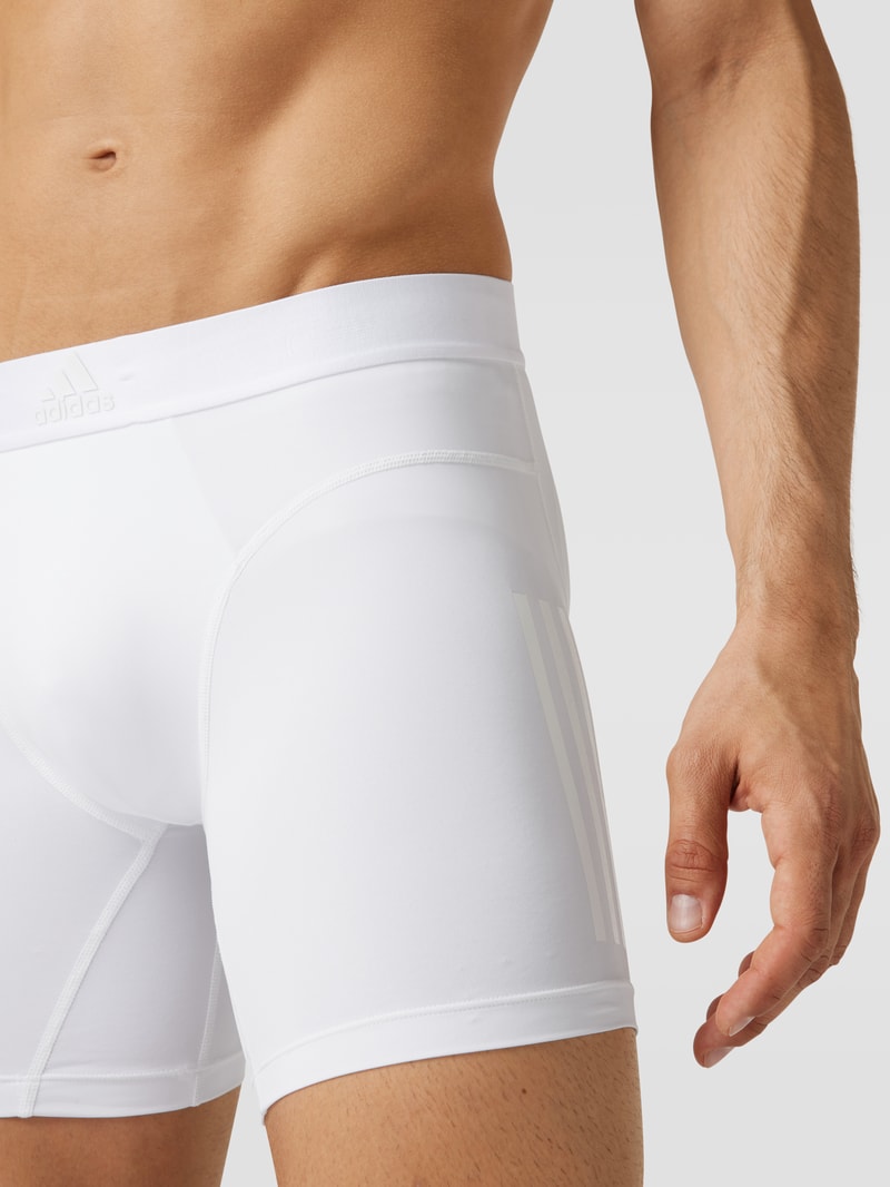 Trunks mit Logo-Bund in weiß