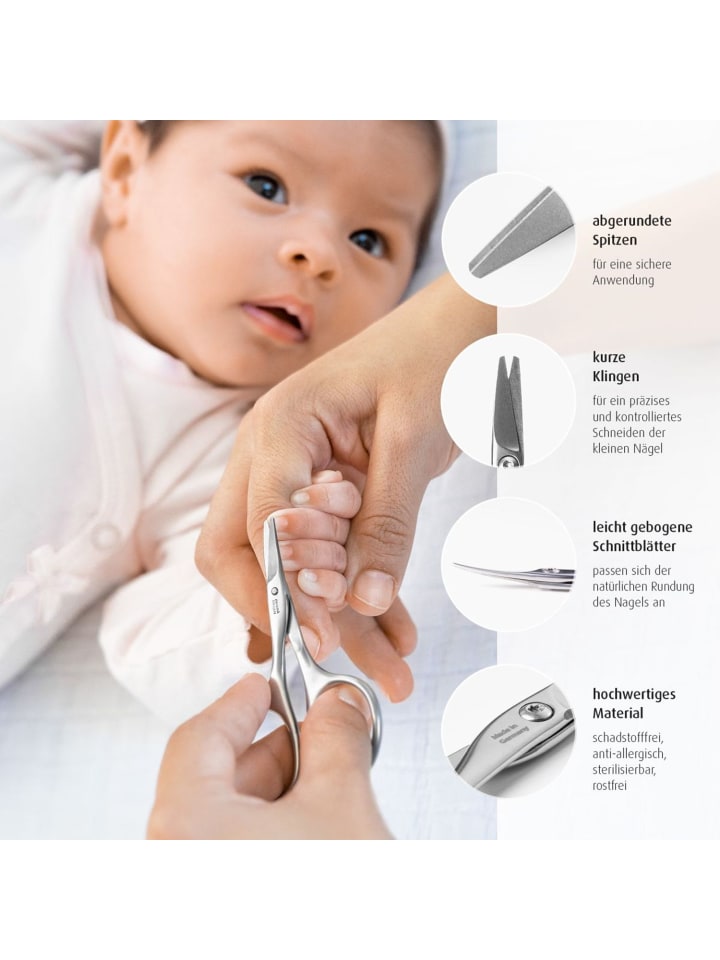 Reer PremiumCare Baby-Nagelschere in Silberfarben ab 0 Monate günstig kaufen onesize