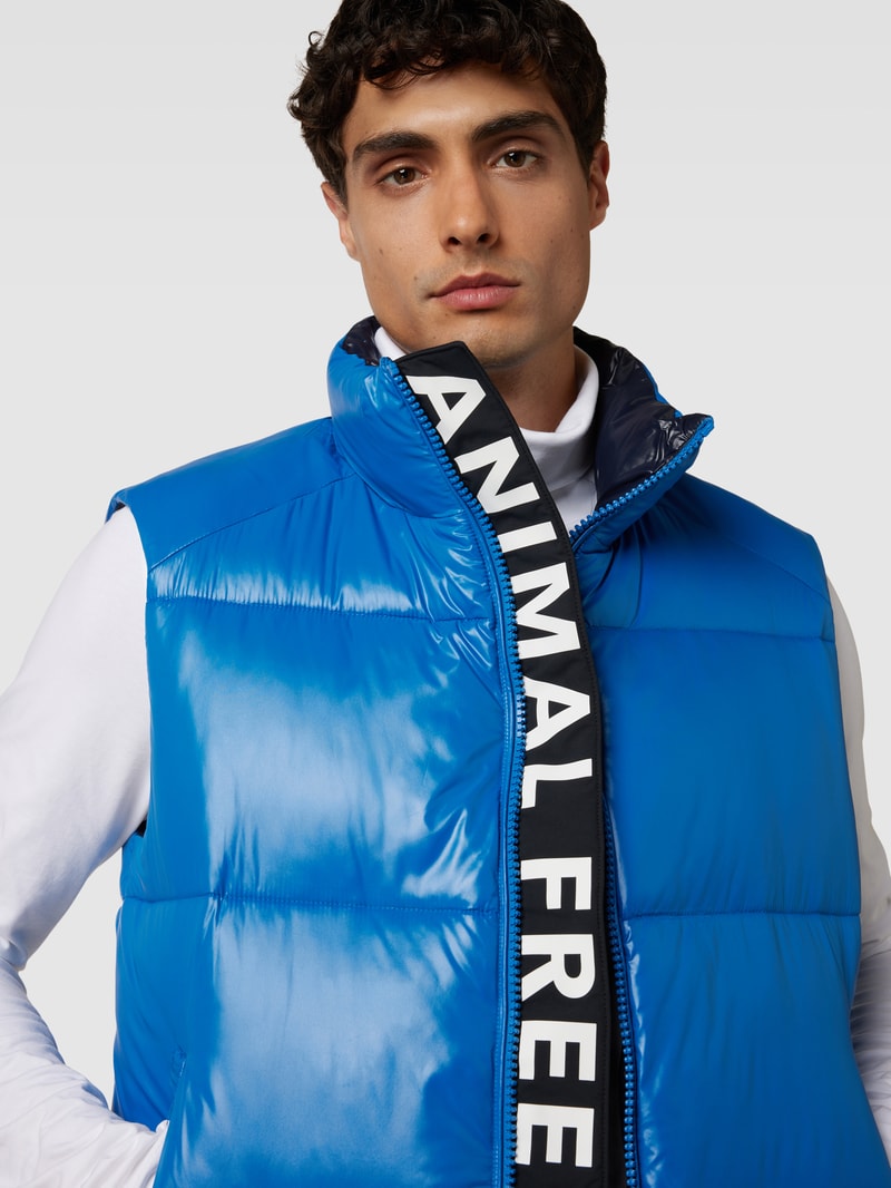 Steppweste mit Stehkragen Modell 'AILANTUS' in royalblau