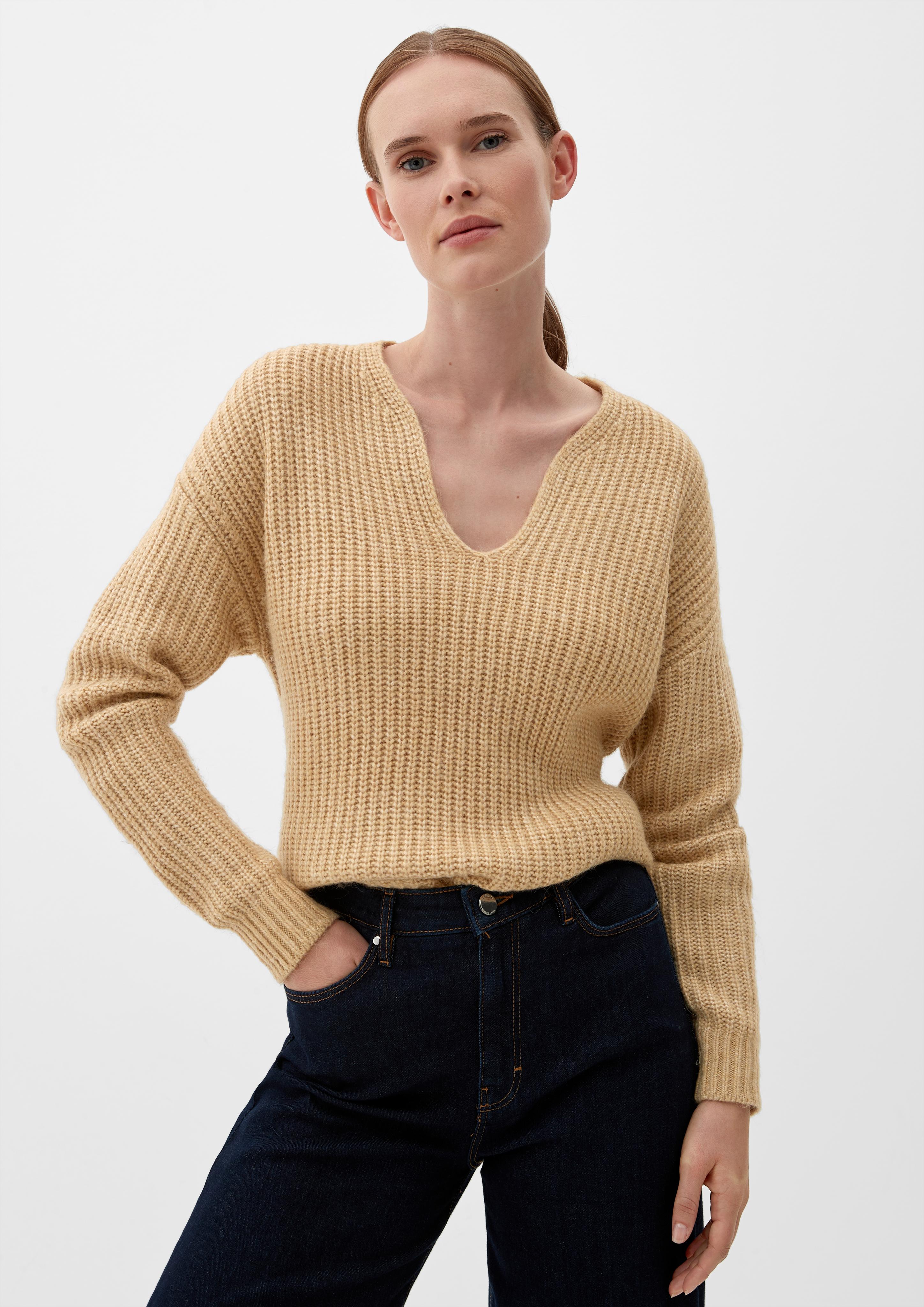 Strickpullover aus Alpakamix mit Wolle  2118802-8325