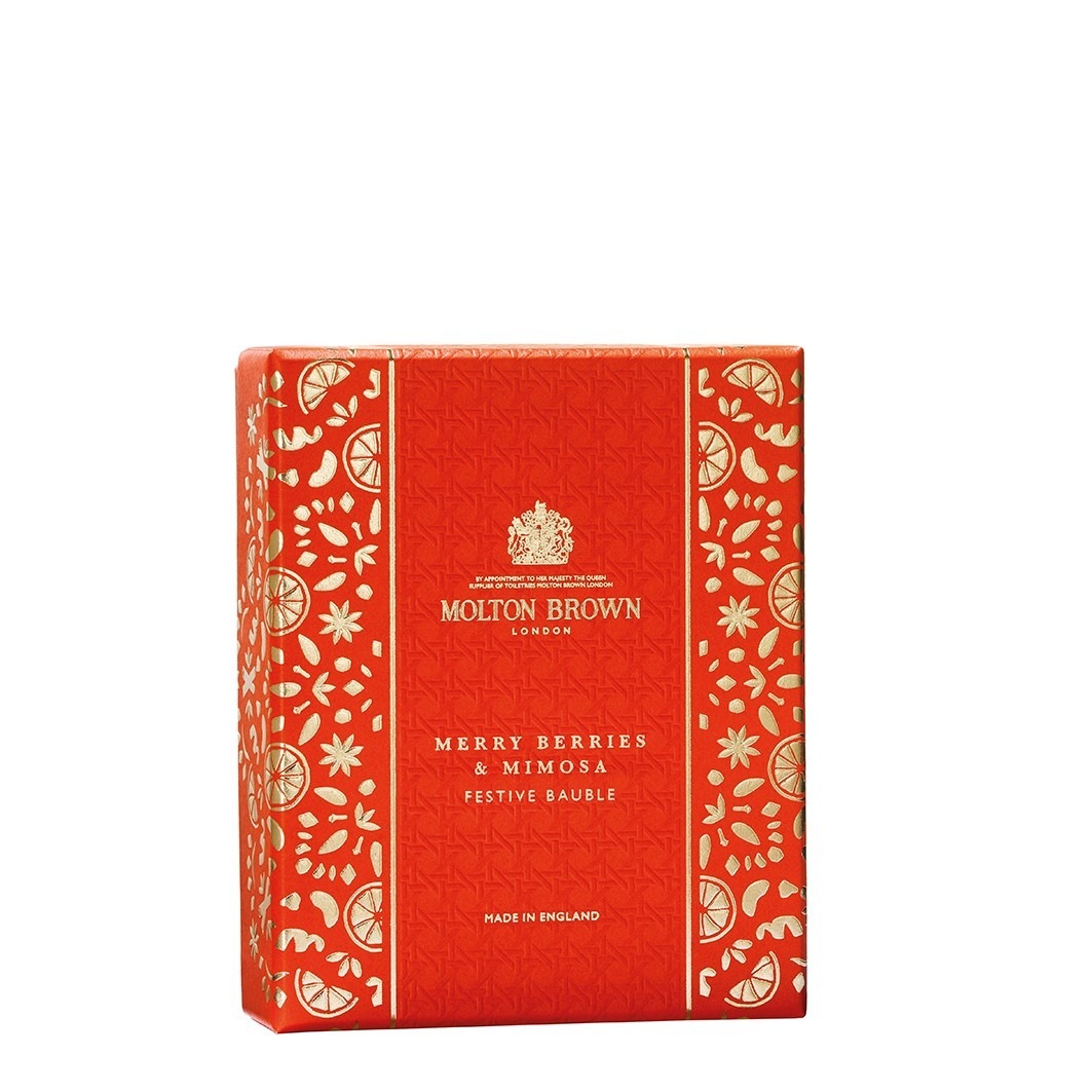 Merry Berries & Mimosa Bath & Shower Gel Festive Bauble
