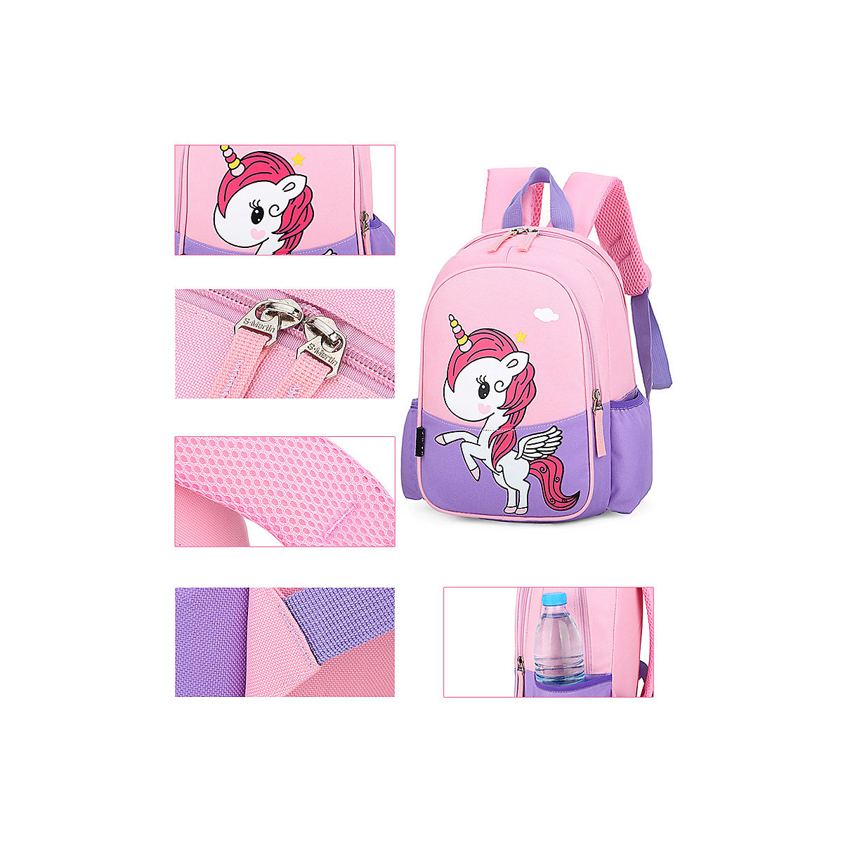 frler Rucksack Einhorn Kindergartenrucksäcke für Mädchen