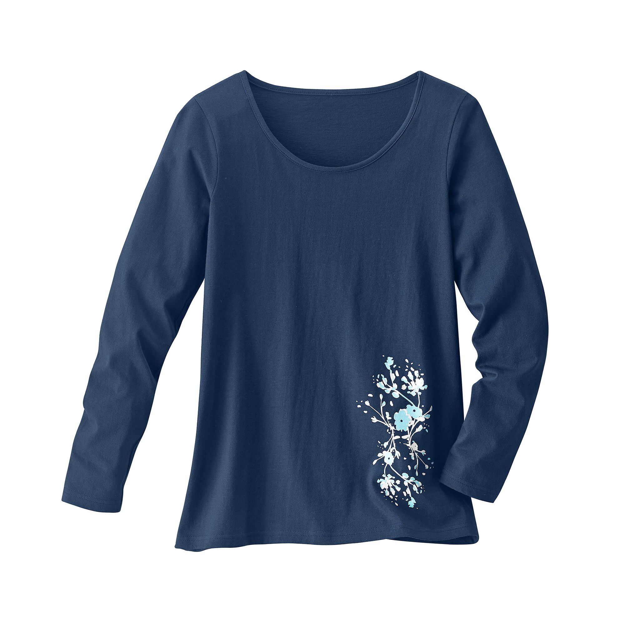 Tee-shirt manches longues – marine