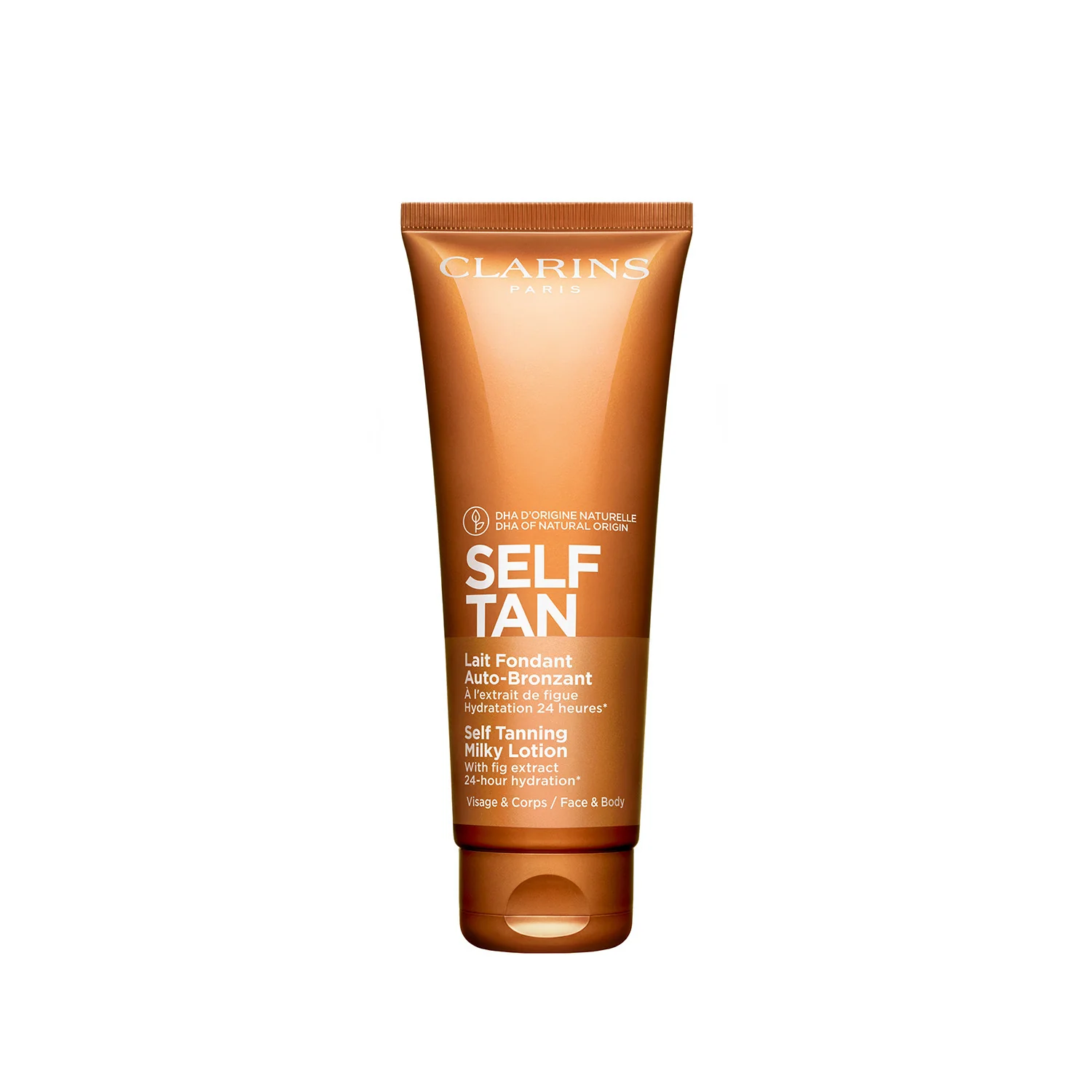 Self Tan Lait Fondant Auto-Bronzant - Itseruskettava vartalomaito, Itseruskettava kasvohoito