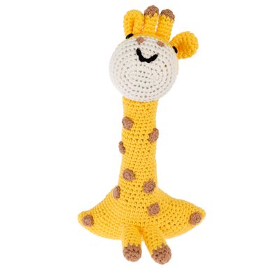 TIAKI Gestricktes Hundespielzeug Giraffe