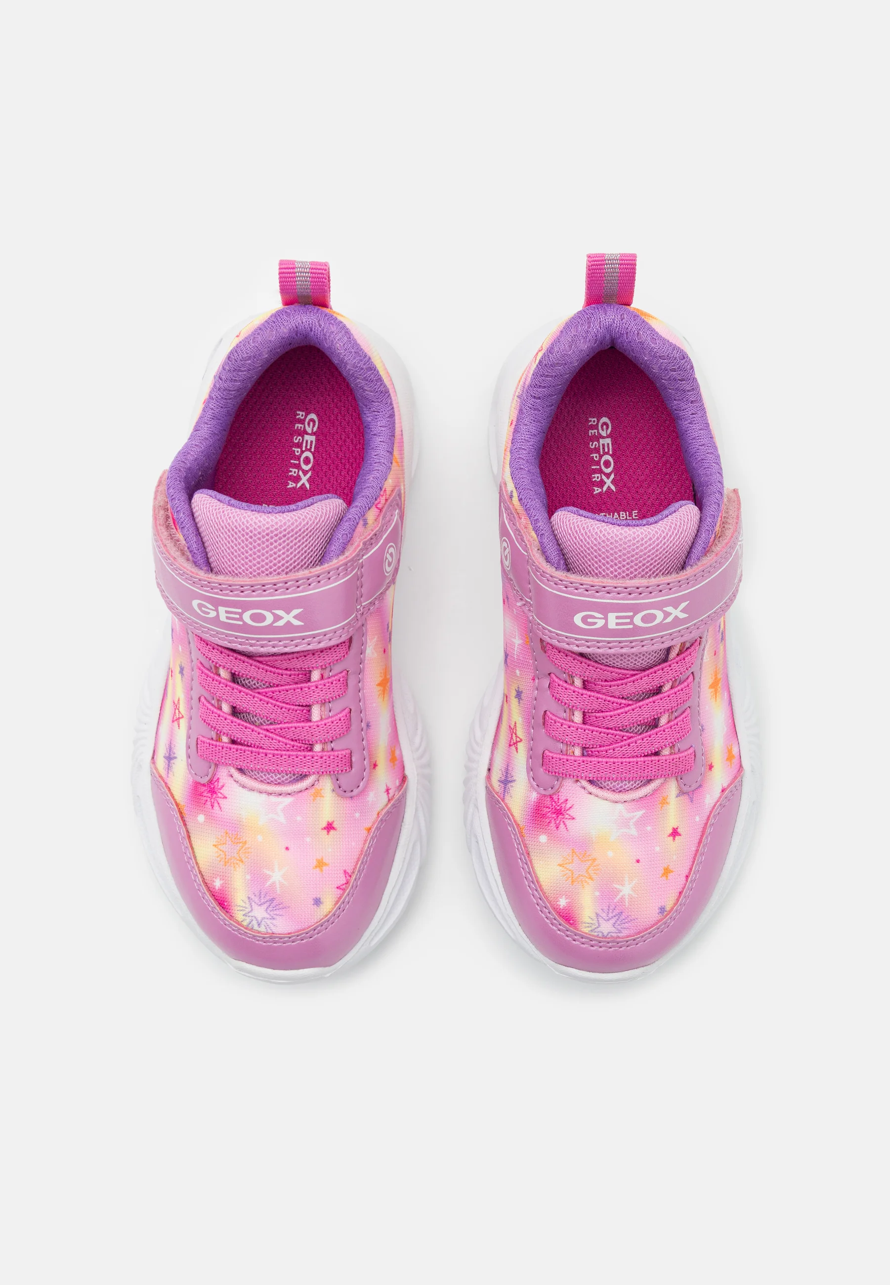 Geox ASSISTER GIRL LIGHTS - Zapatillas bajas