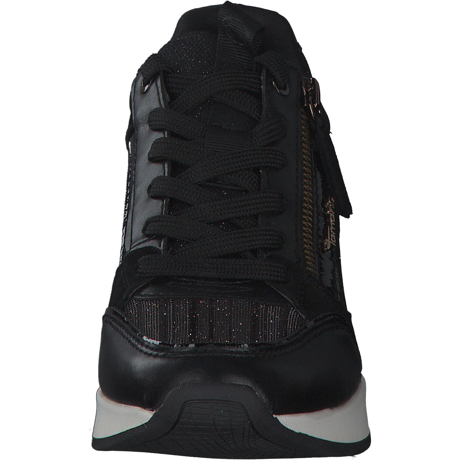 Tamaris 23703, Sneakers Low, Damen, BLACK/COPPER