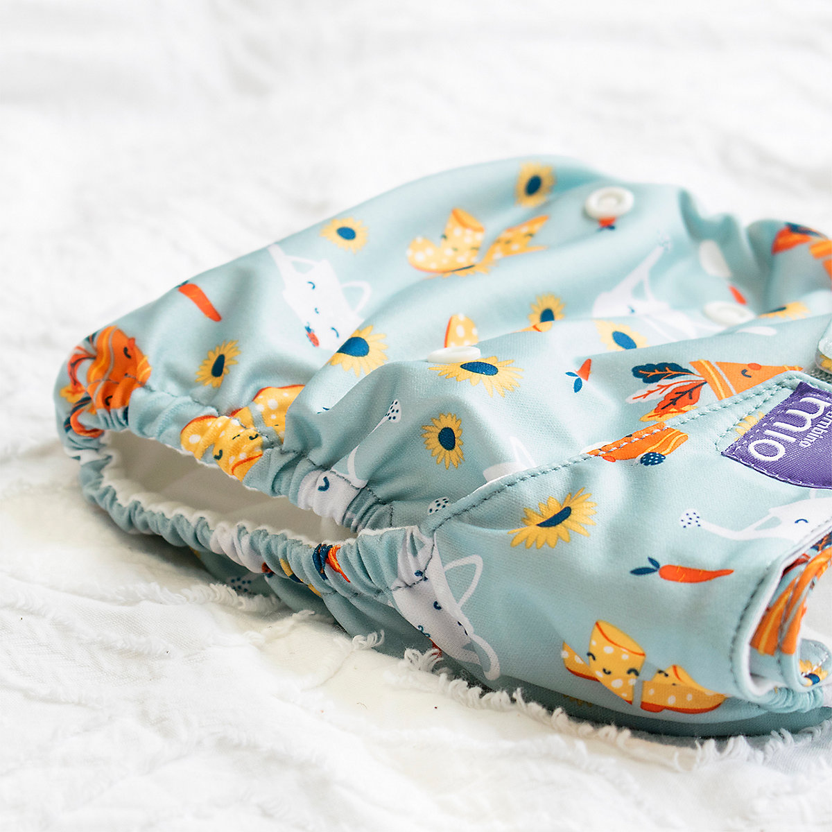 Bambino Mio, miosolo classic Stoffwindel Starter Set, Kleine Gärtner