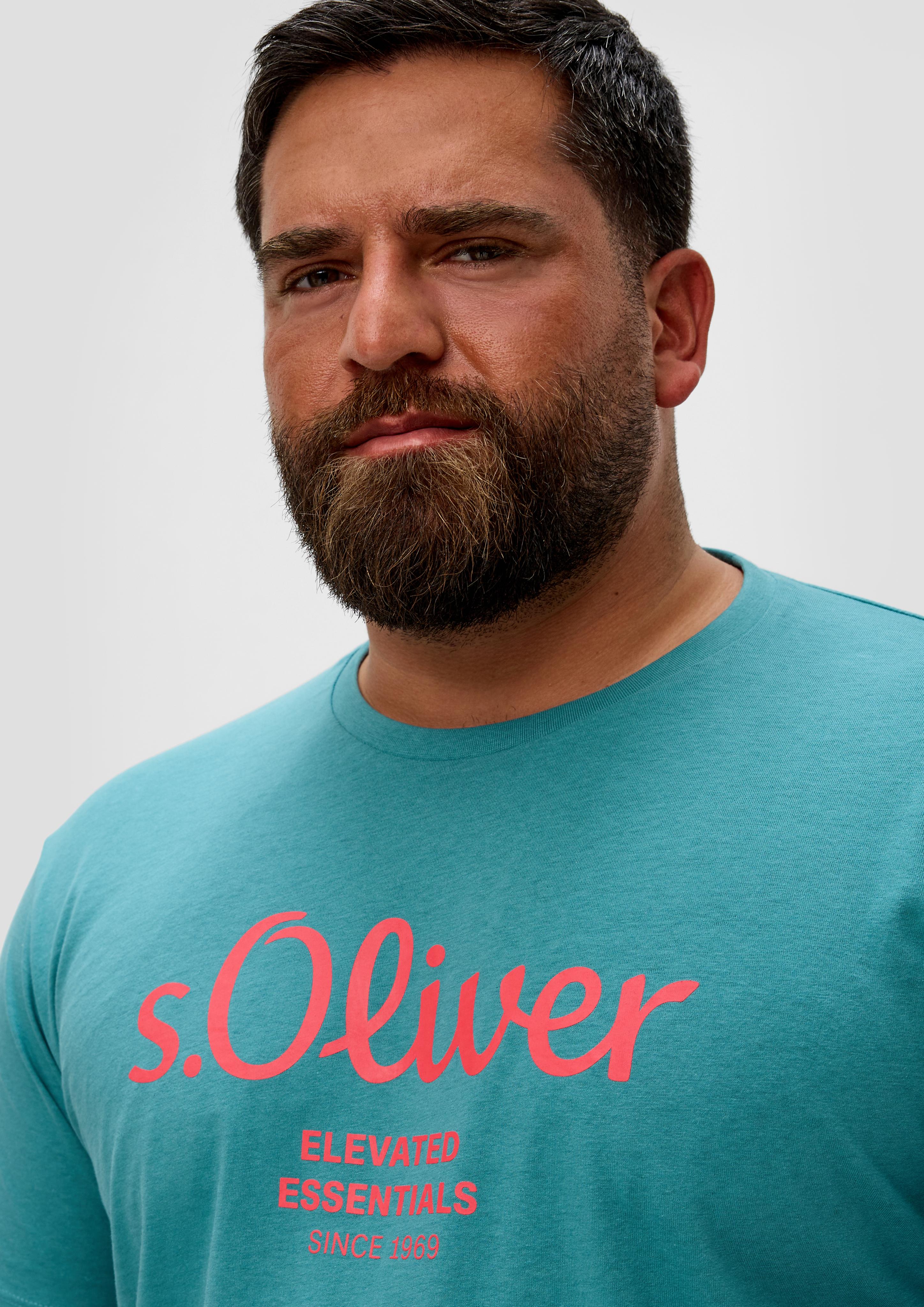 T-Shirt mit Label-Print  2148697-65D1