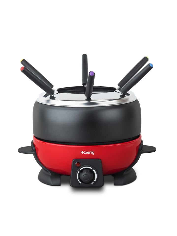 HKoenig Elektrisches Fondue ALP1800 in Rot günstig kaufen 1