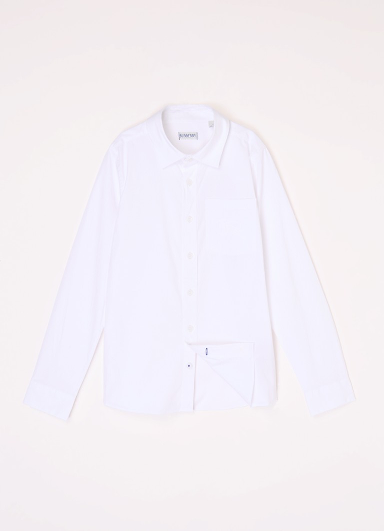 Cămașă Burberry Owen din bumbac organic
