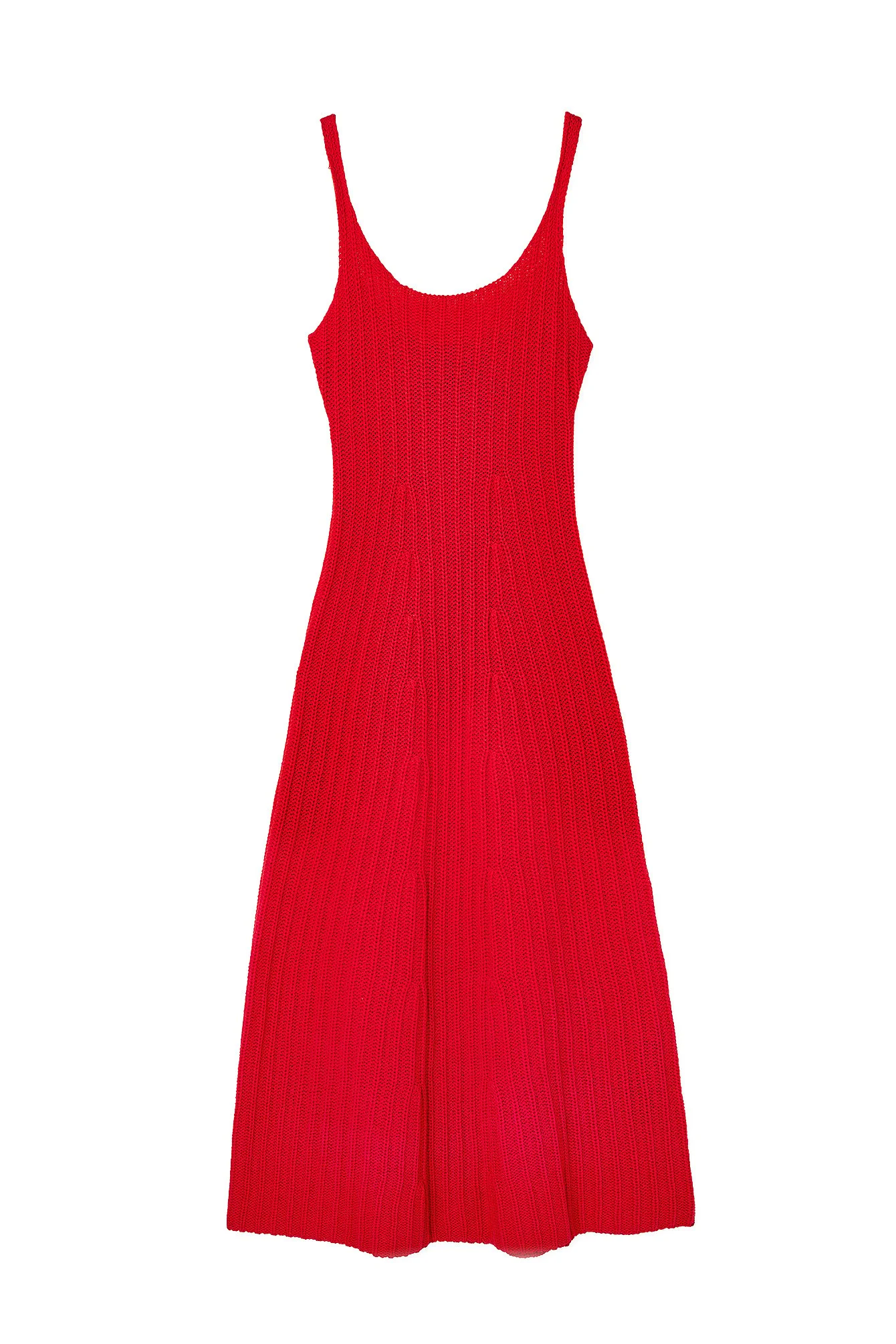 Gestricktes Midi-Kleid