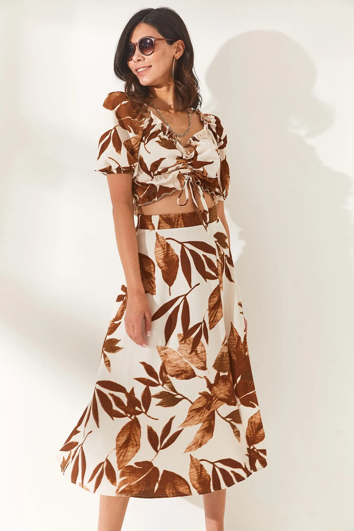 Olalook  Zweiteiler - Ecru - Regular Fit