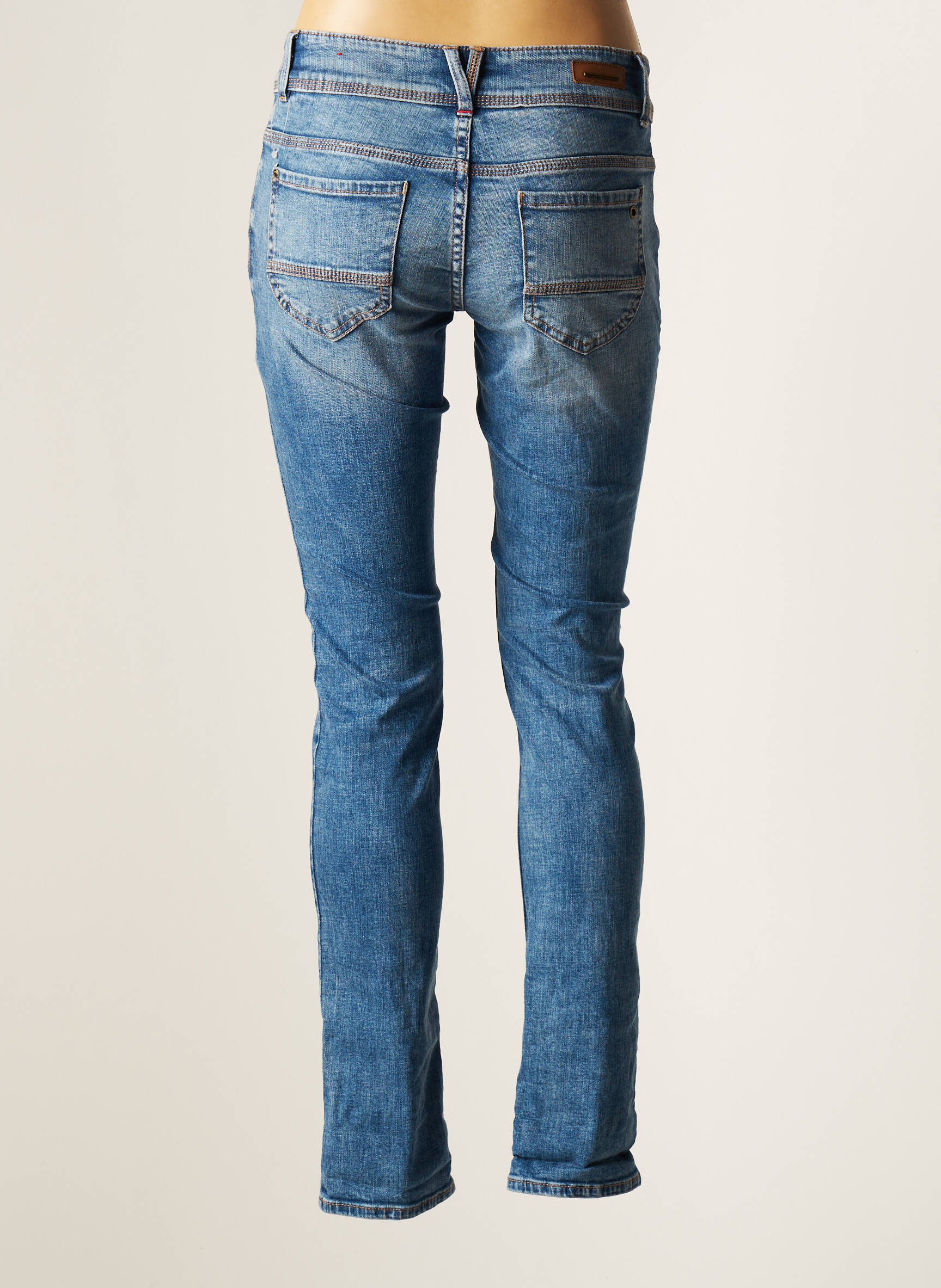 S Oliver Jeans Coupe Slim Femme couleur bleu